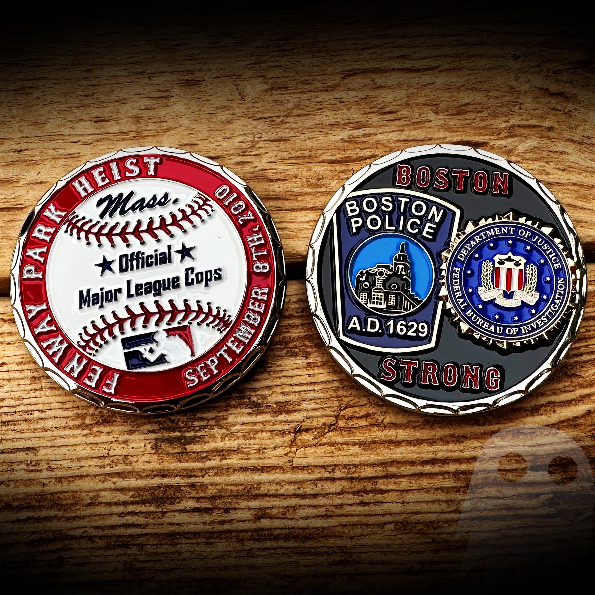 Fenway Park Heist - Boston Police Coin - The Town