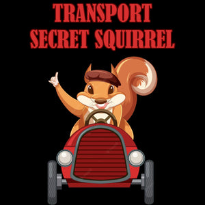 Transport Secret Squirrel Patch - ONLY 10 available