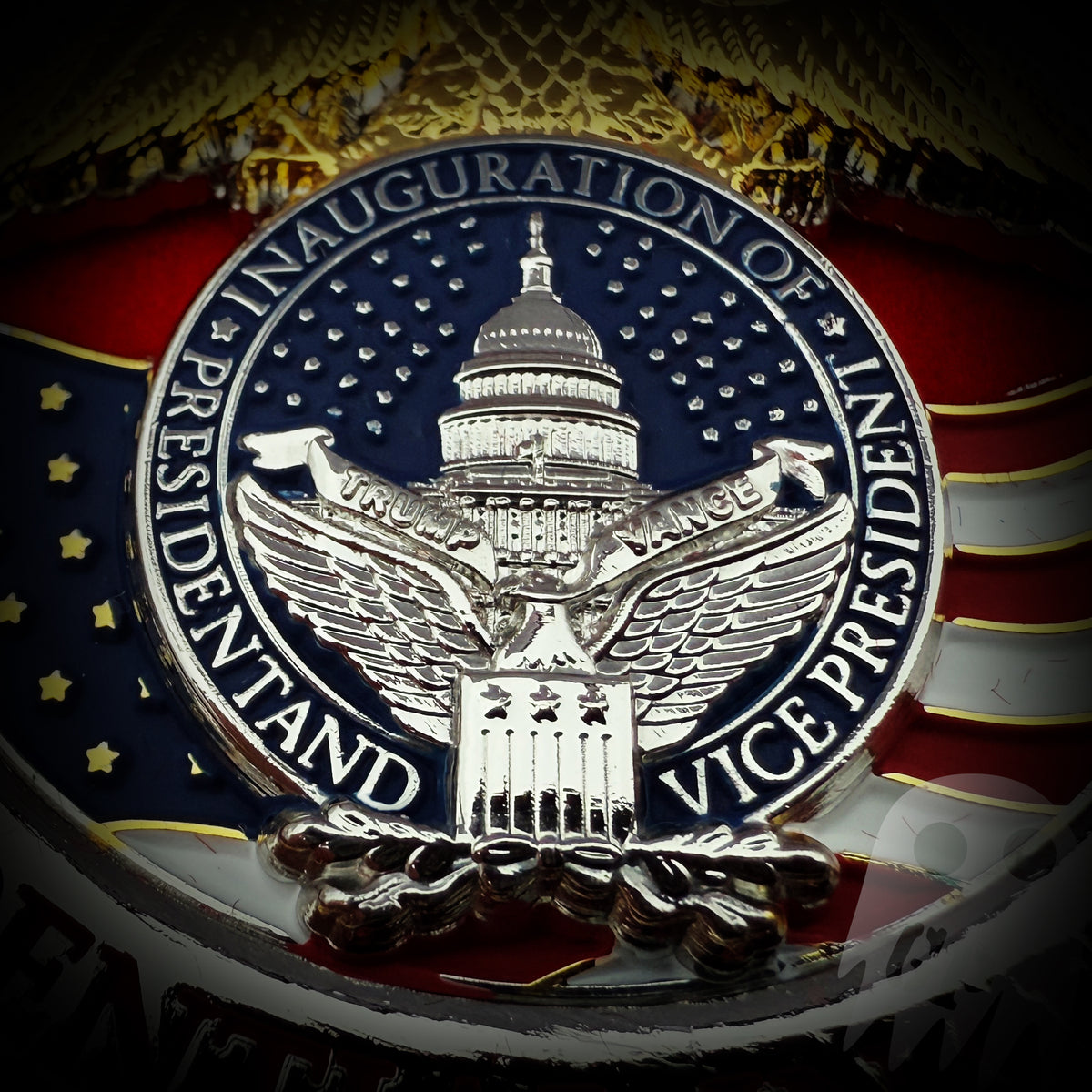 Custom Inauguration Badges Deployed POLICE - Police Officer Commemorative 2025 Inauguration Metal ...