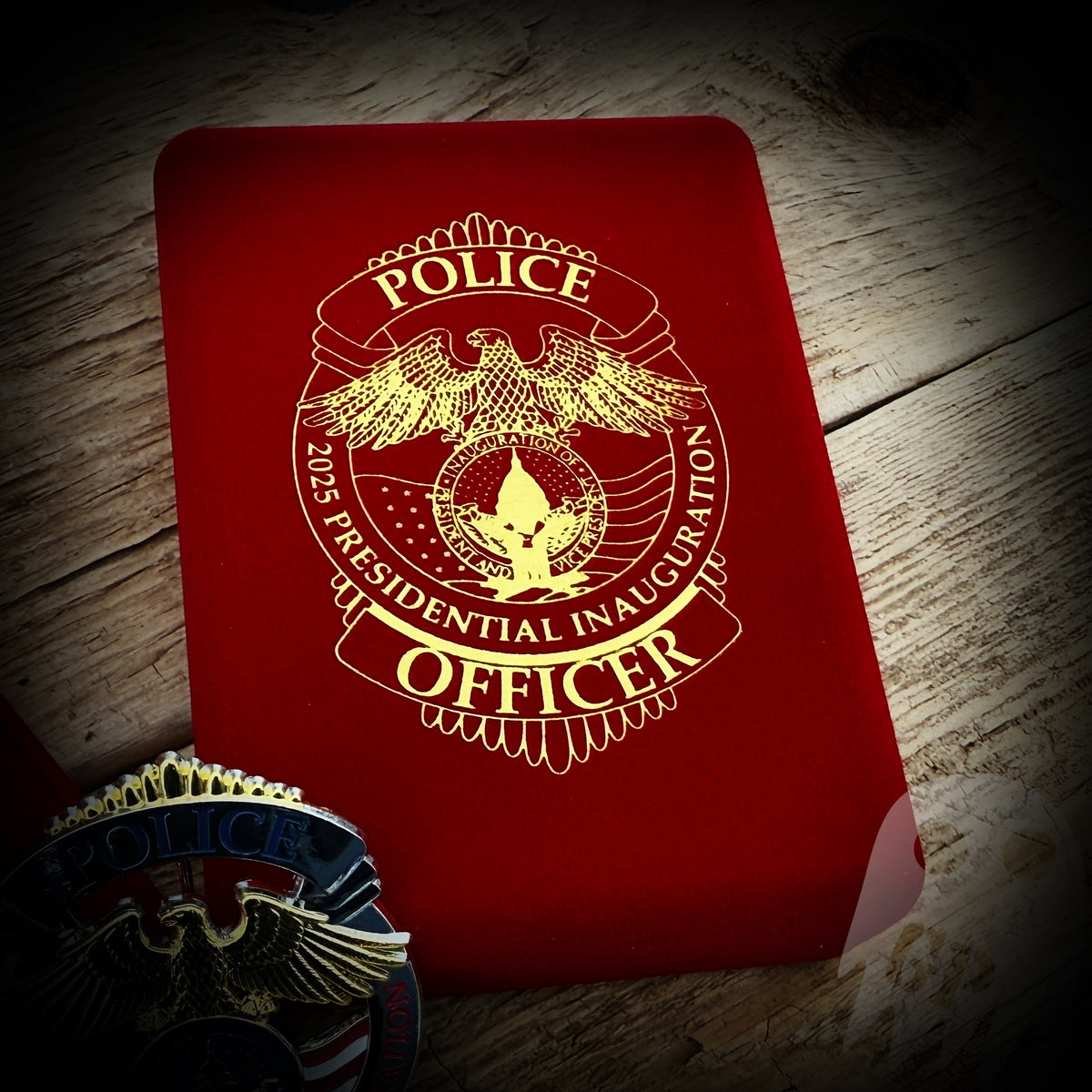 Custom Inauguration Badges Deployed POLICE - Police Officer Commemorative 2025 Inauguration Metal ...