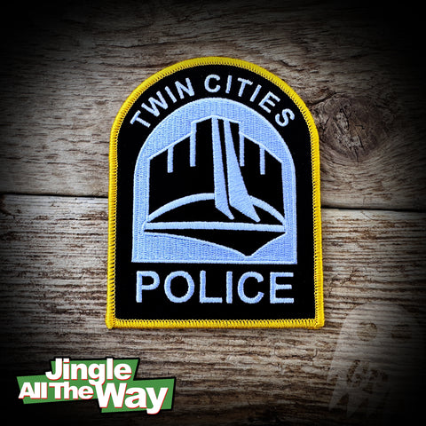 #87 - Twin Cities, MN Police Department Replica Patch - Jingle All the Way