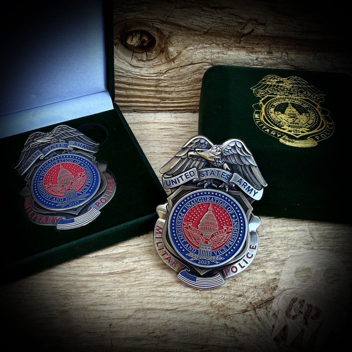 Custom Inauguration Badges Inauguration Badge - US Army Military Police Commemorative 2025 Inaugu ...