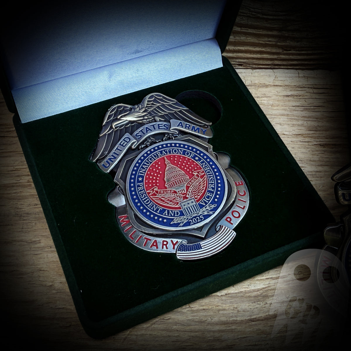 Custom Inauguration Badges Inauguration Badge - US Army Military Police Commemorative 2025 Inaugu ...