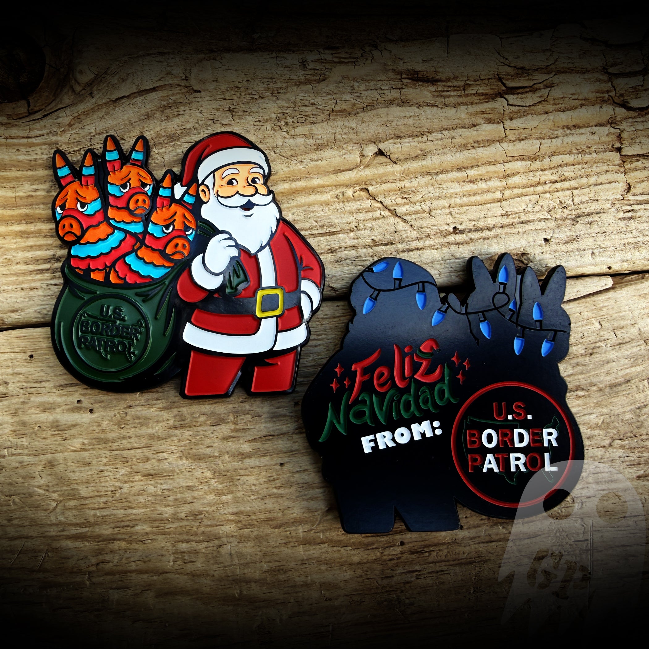 COIN 2025 Christmas - US Border Patrol 2025 Christmas Coin