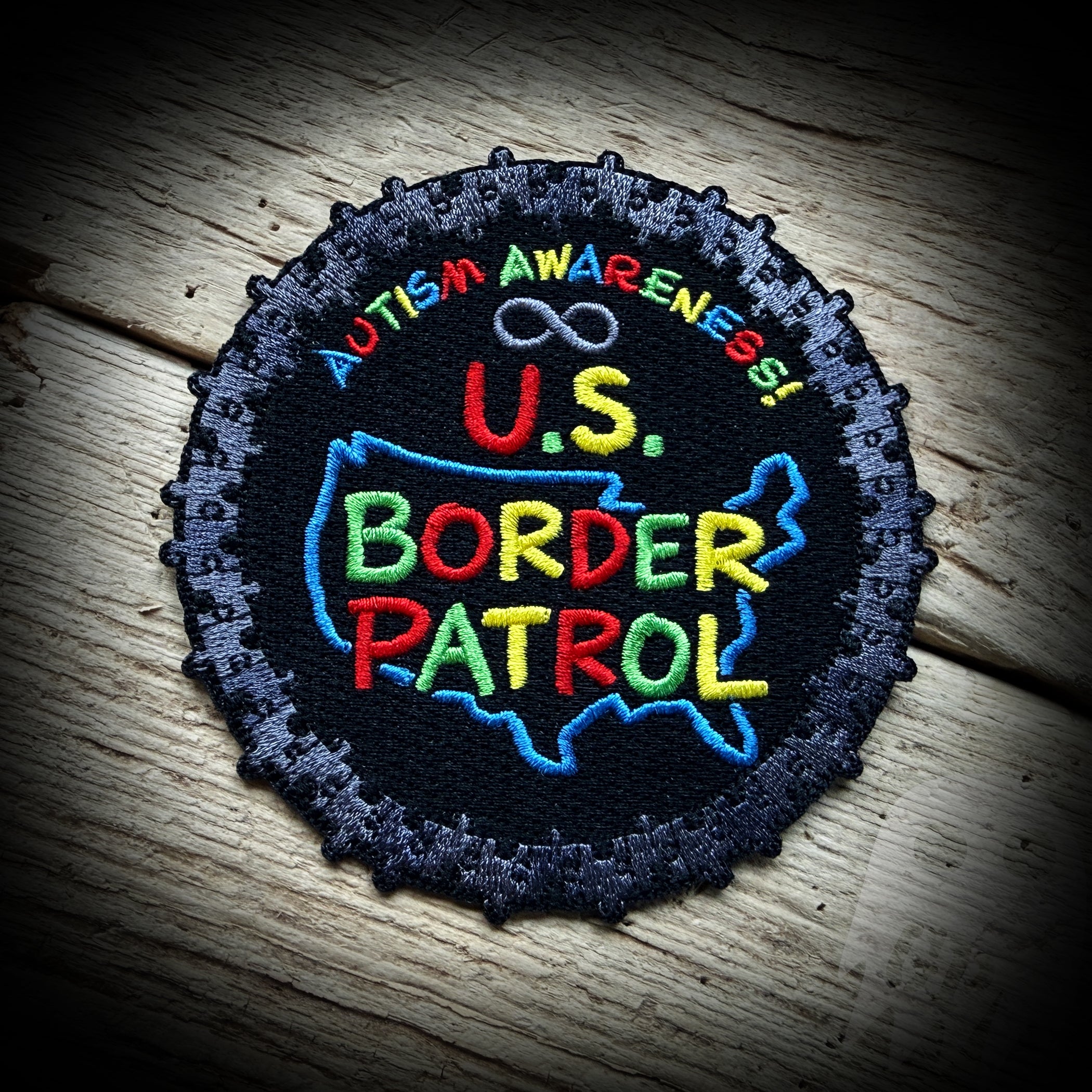2026 Autism - US Border Patrol 2026 Autism Awareness Fundraiser Patch