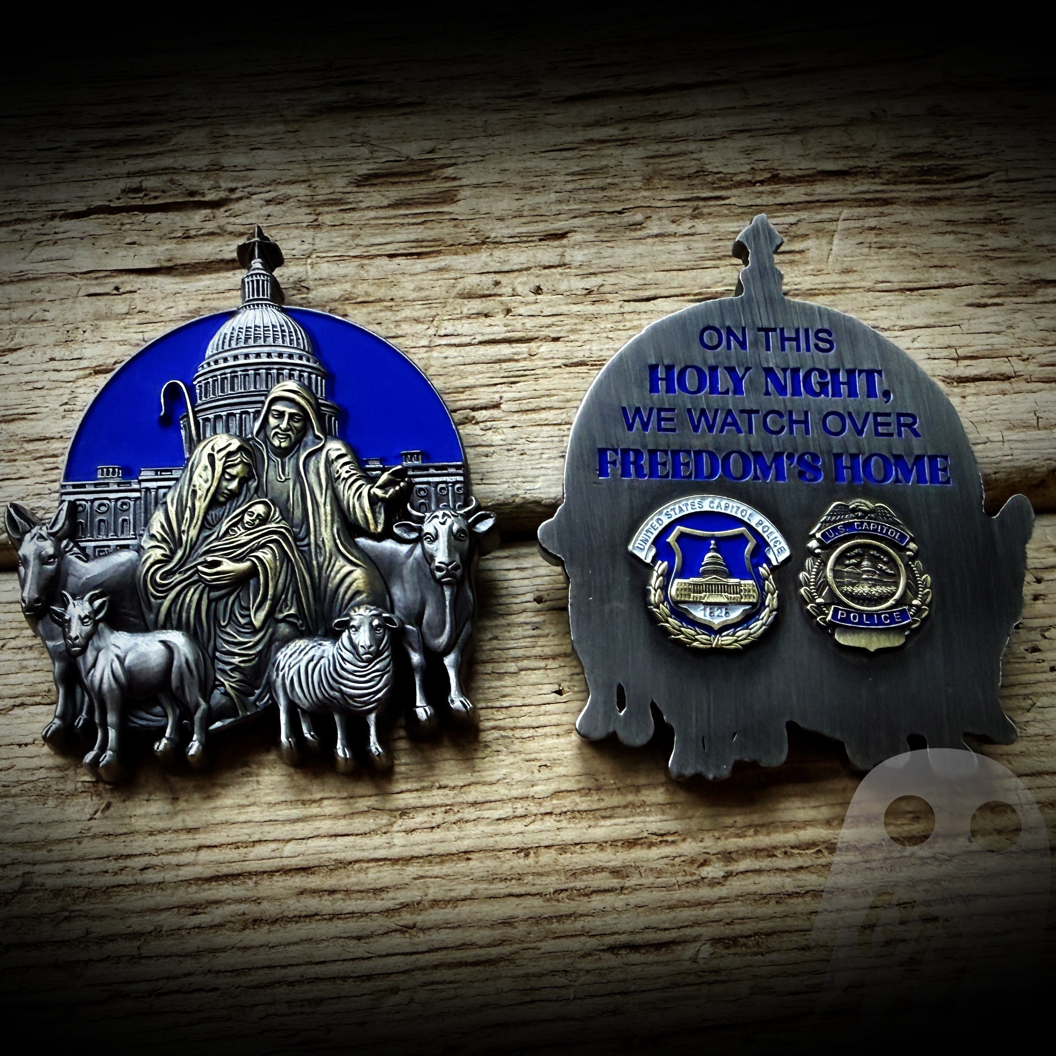 COIN 2025 Christmas - US Capitol Police 2025 Christmas Coin