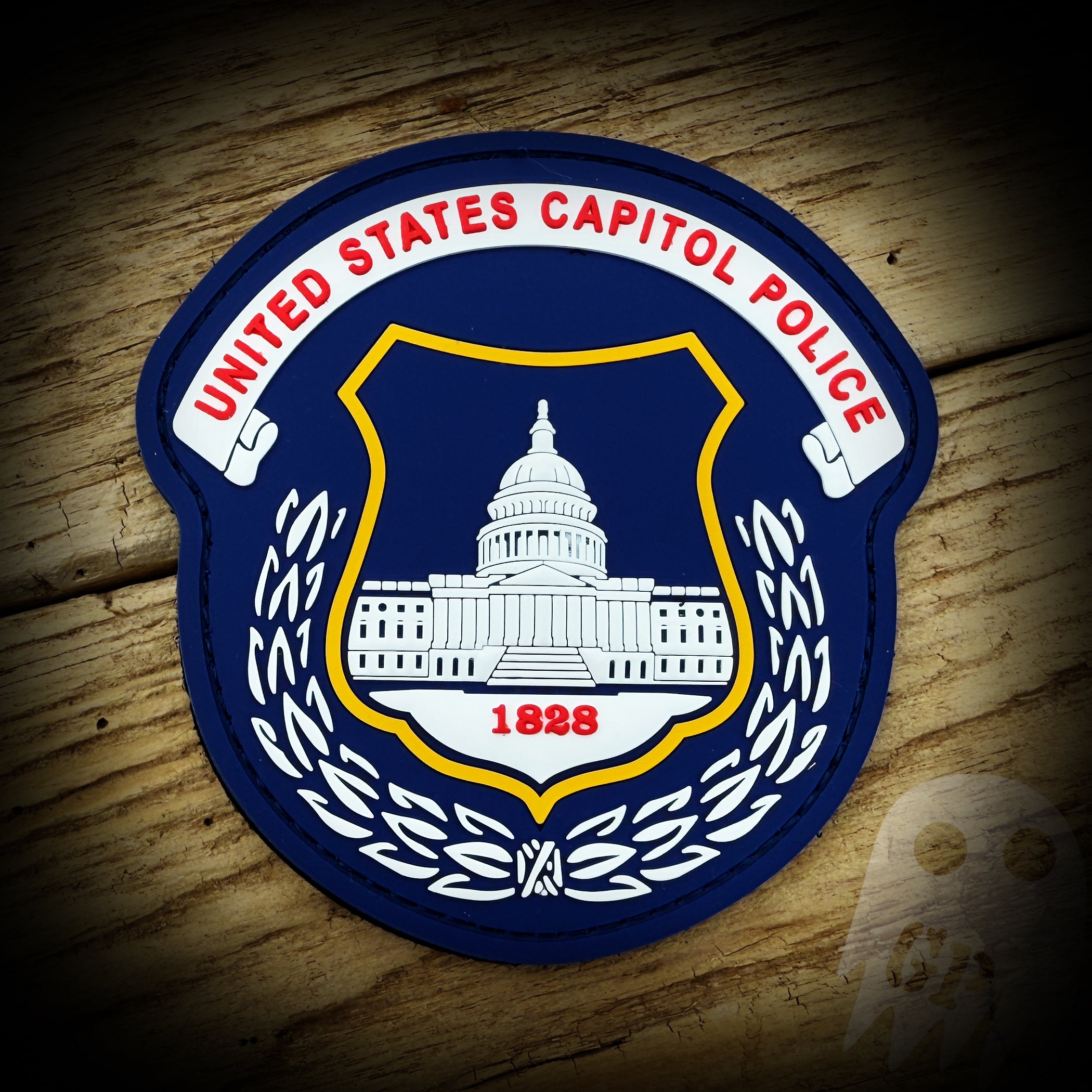 COLOR PVC - US Capitol Police PVC Patch