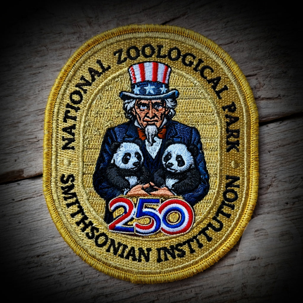 250th America  - Smithsonian National Zoo Police 250th Anniversary of America Patch