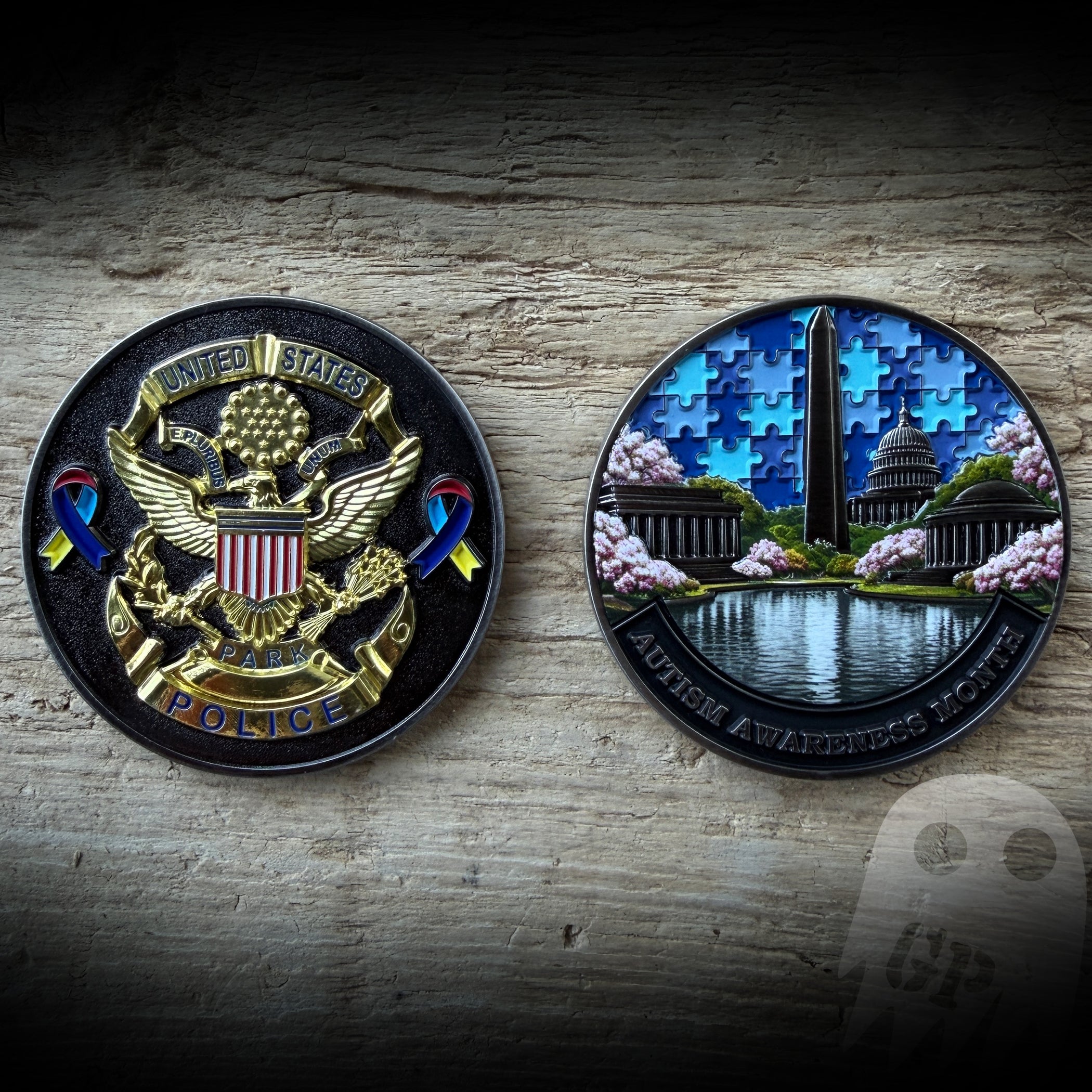 Coin 2026 Autism - US Park Police 2026 Autism Awareness Coin