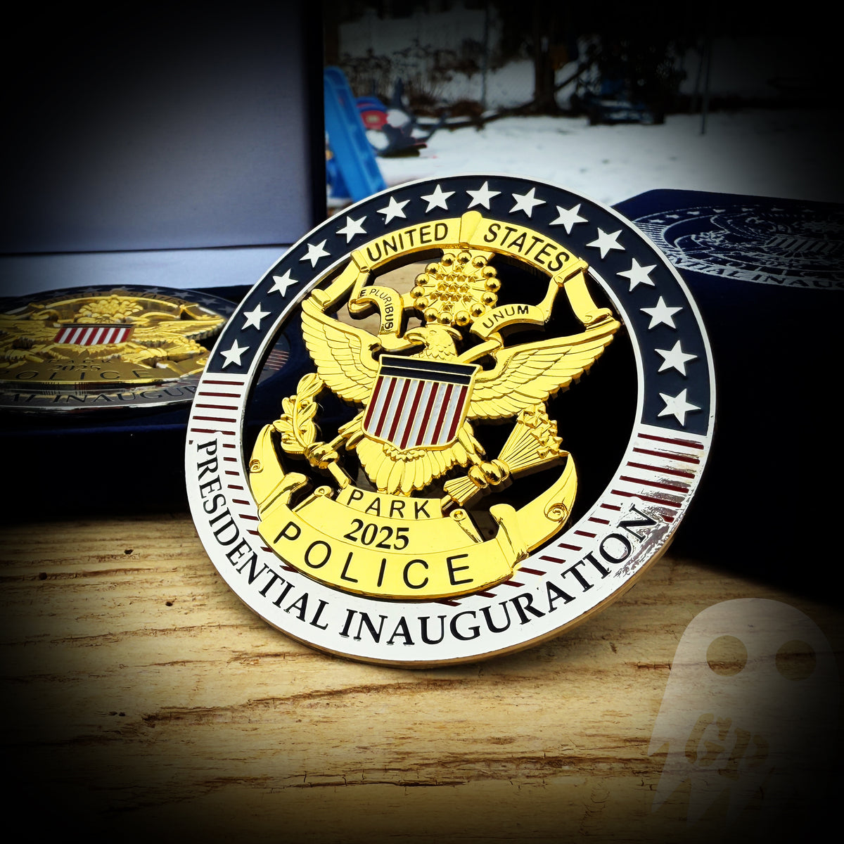 Custom Inauguration Badges Inauguration Badge - US Park Police Commemorative 2025 Inauguration Me ...