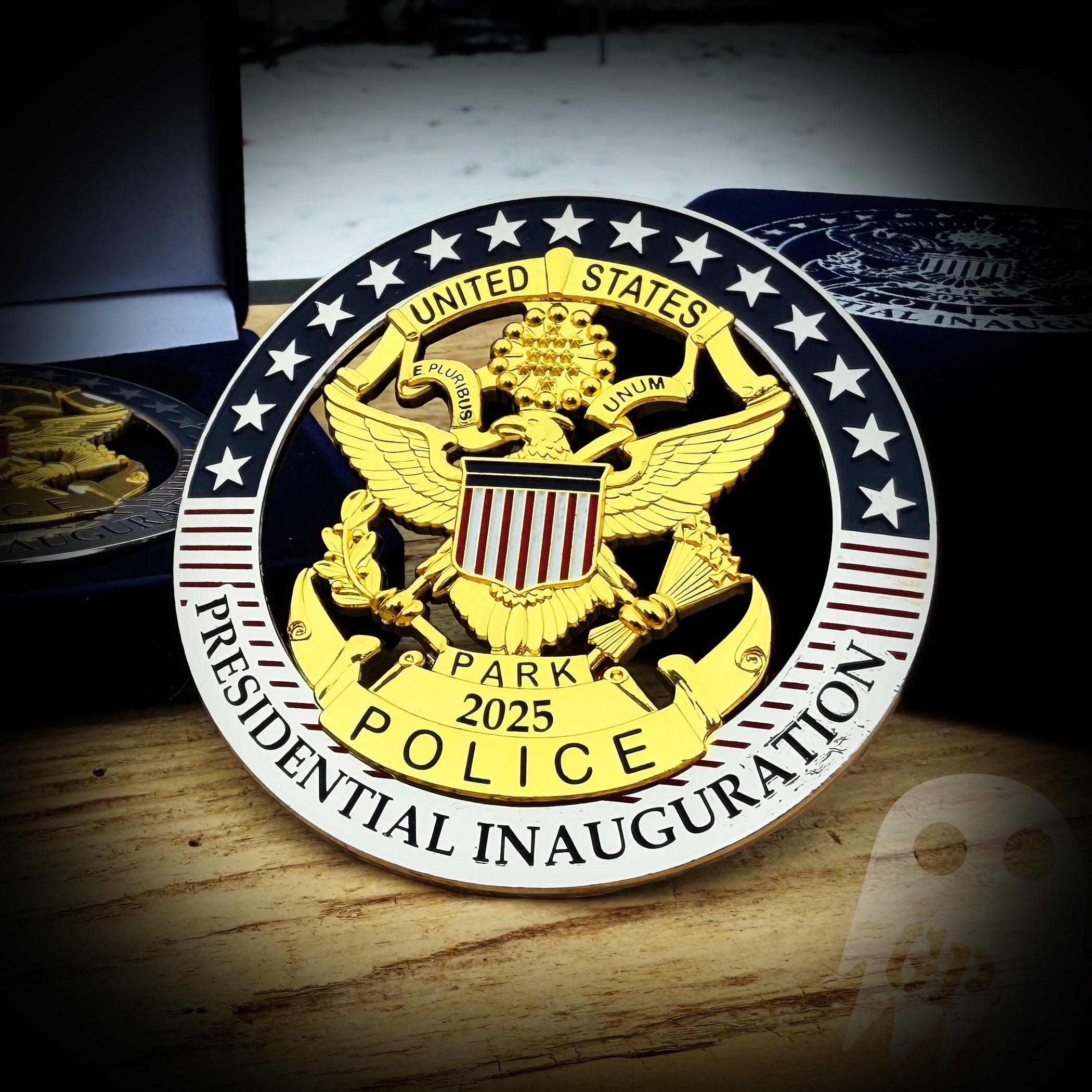 Inauguration Badge - US Park Police Commemorative 2025 Inauguration Metal Badge