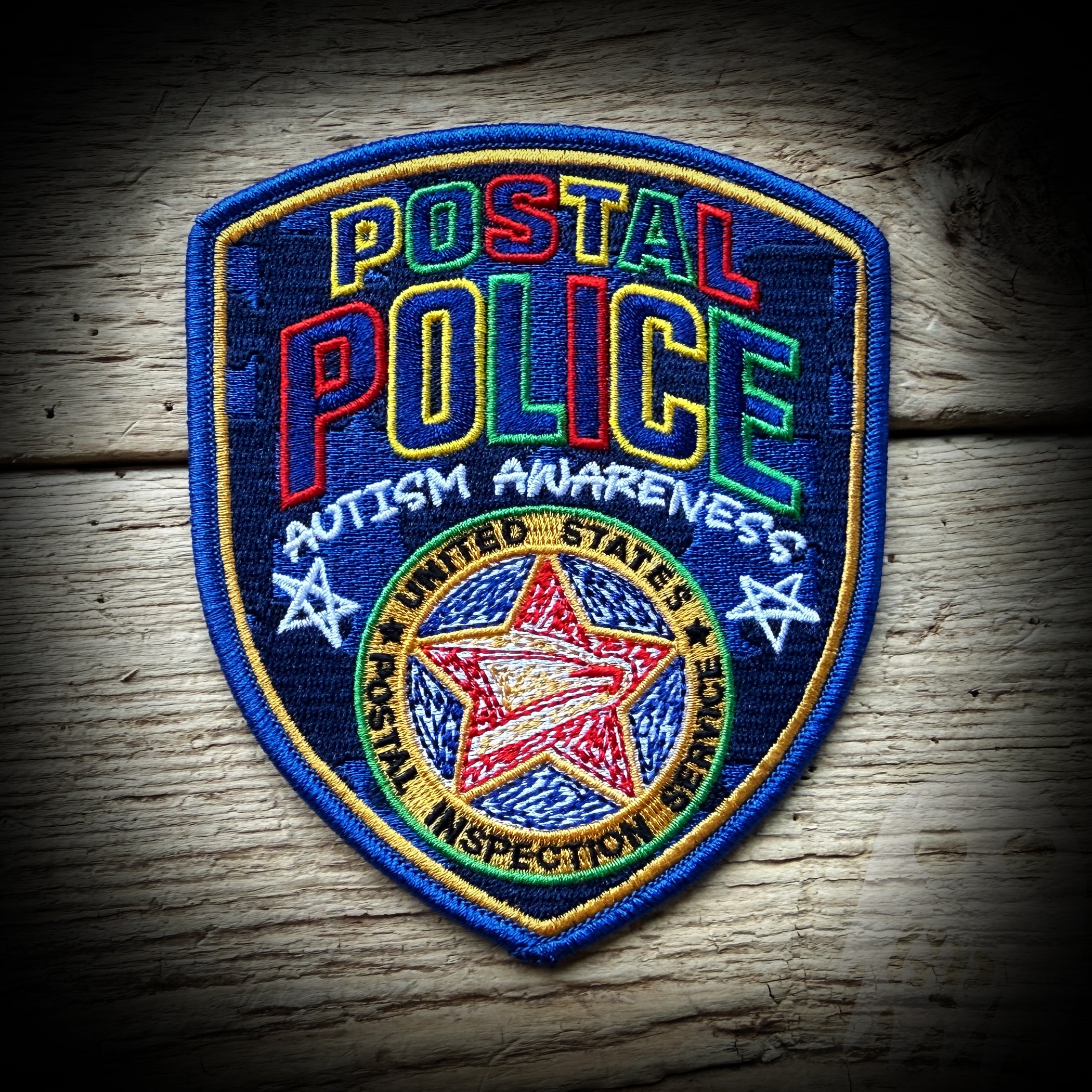 2026 Autism - US Postal Police 2026 Autism Awareness Fundraiser Patch