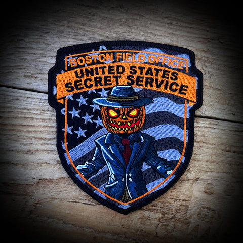 US Secret Service Boston Field Office 2023 Halloween Patch - Authentic / LIMITED