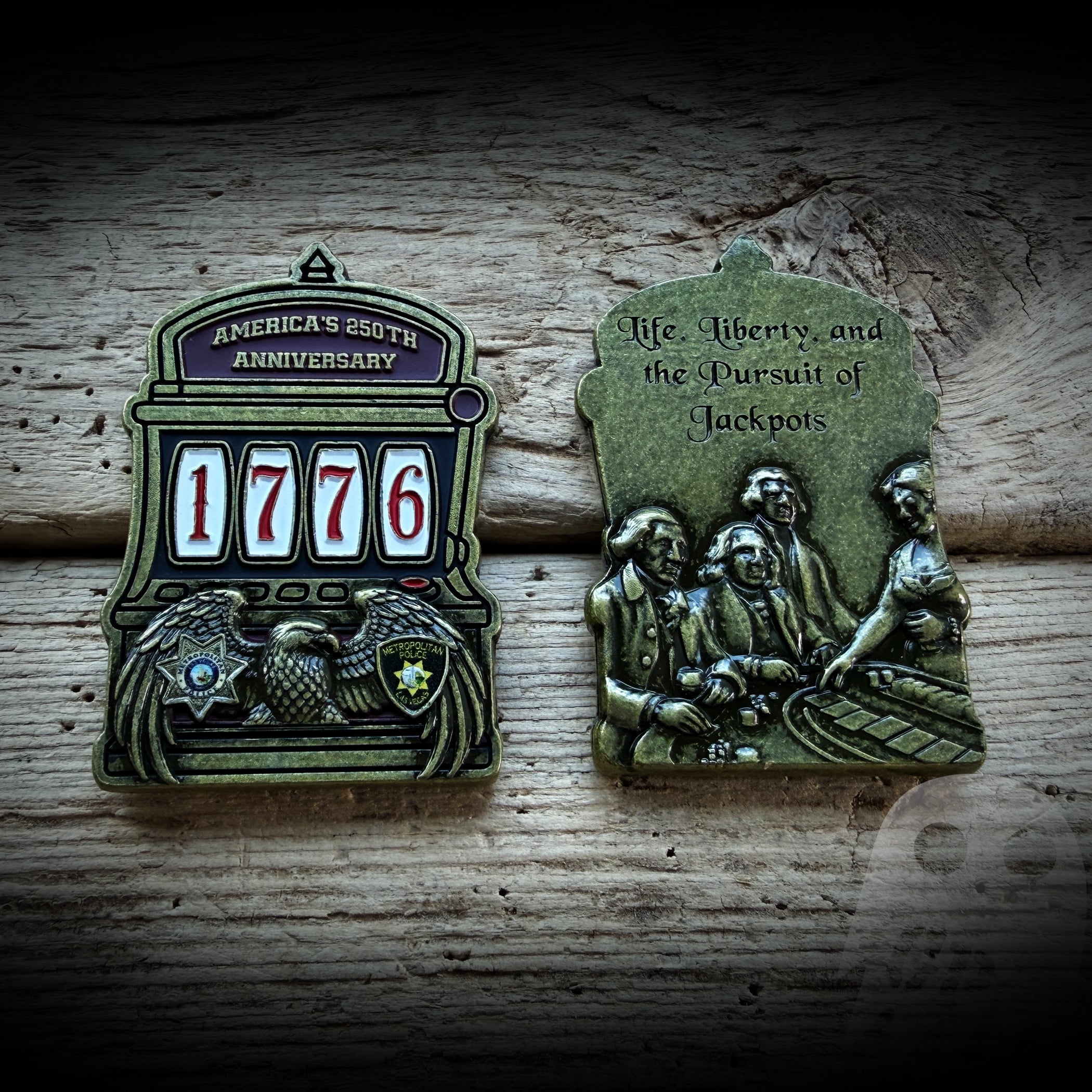 America 250 COIN - Las Vegas Metro PD Commemorative 250th Anniversary of America Coin