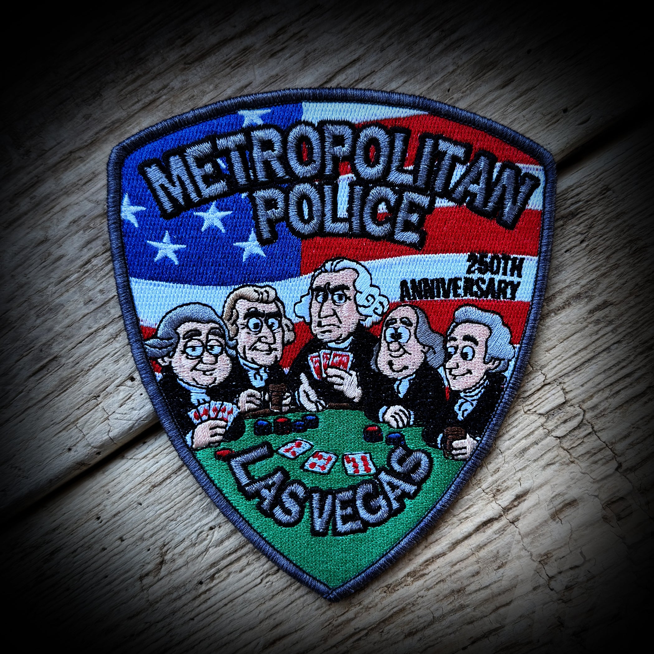 America 250 - Las Vegas Metro PD Commemorative 250th Anniversary of America Patch