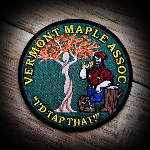 Vermont Maple Association "I'd Tap That" Patch