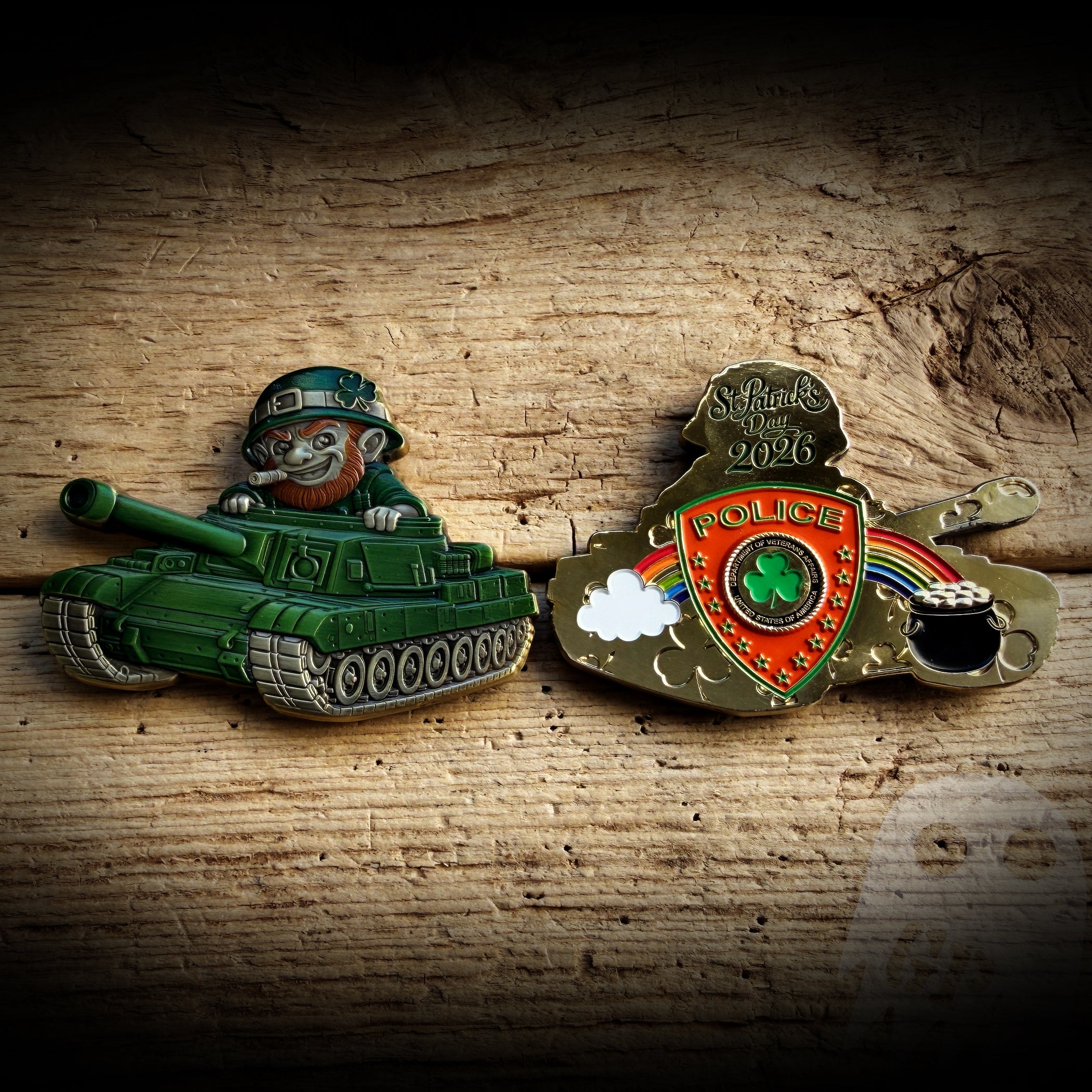 COIN 2026 Irish - US Veteran Affairs PD 2026 Irish Coin