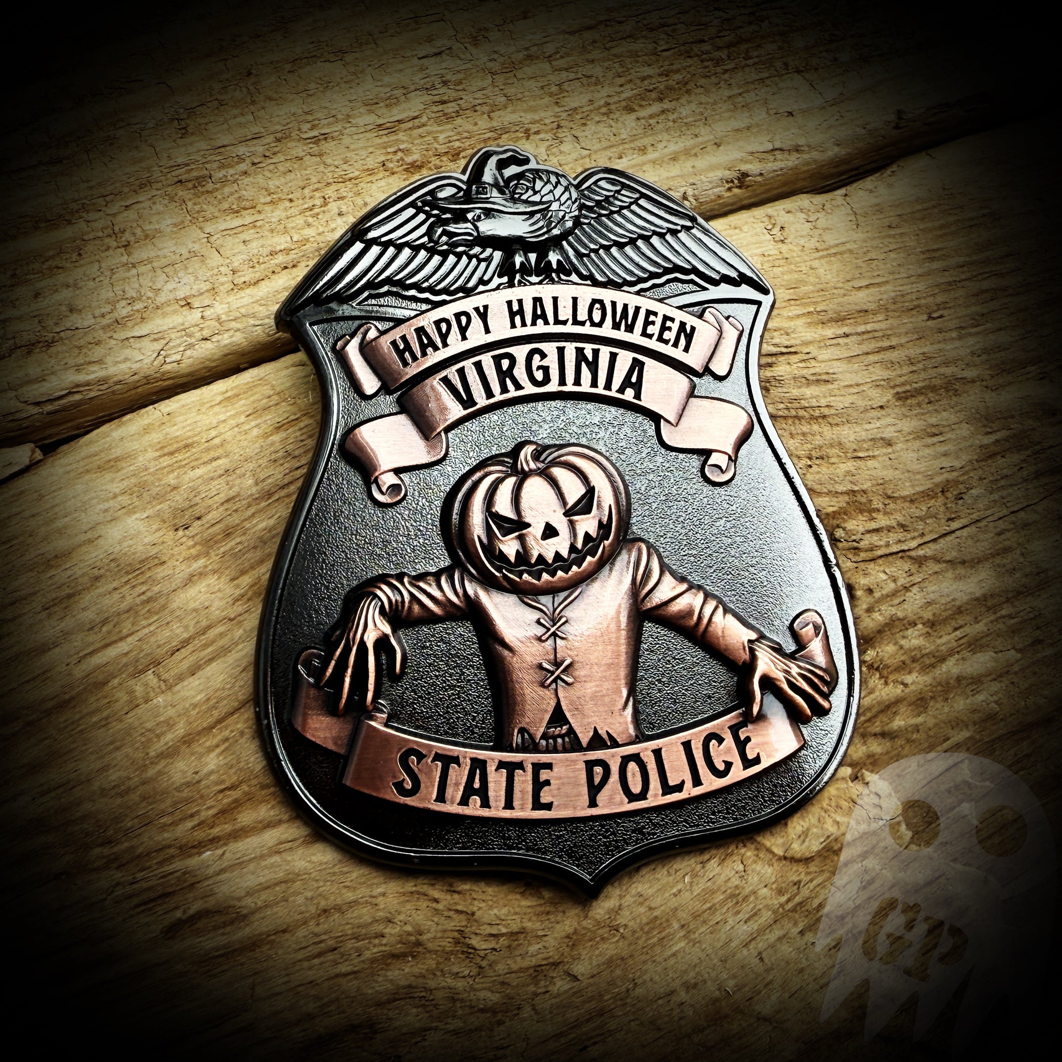 Badge 2025 Halloween - Virginia State Police 2025 Halloween Badge