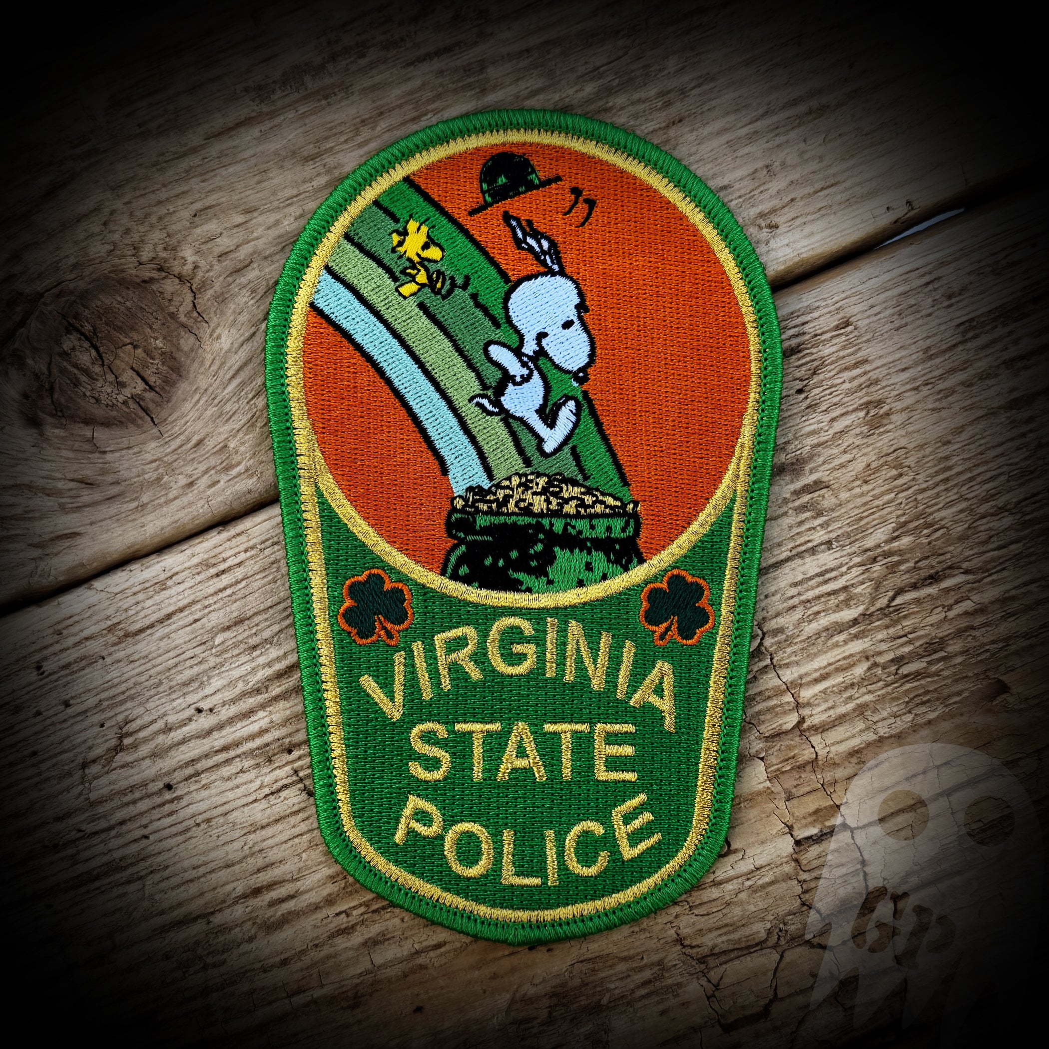 2025 Irish - Virginia State Police 2025 St. Patrick's Day Patch