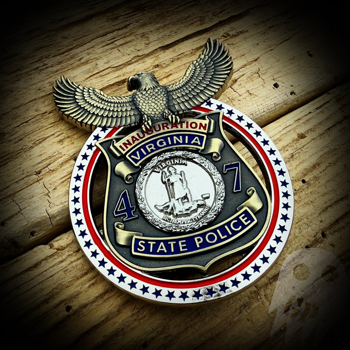 Custom Inauguration Badges Inauguration Badge - Virginia State Police Commemorative 2025 Inaugura ...