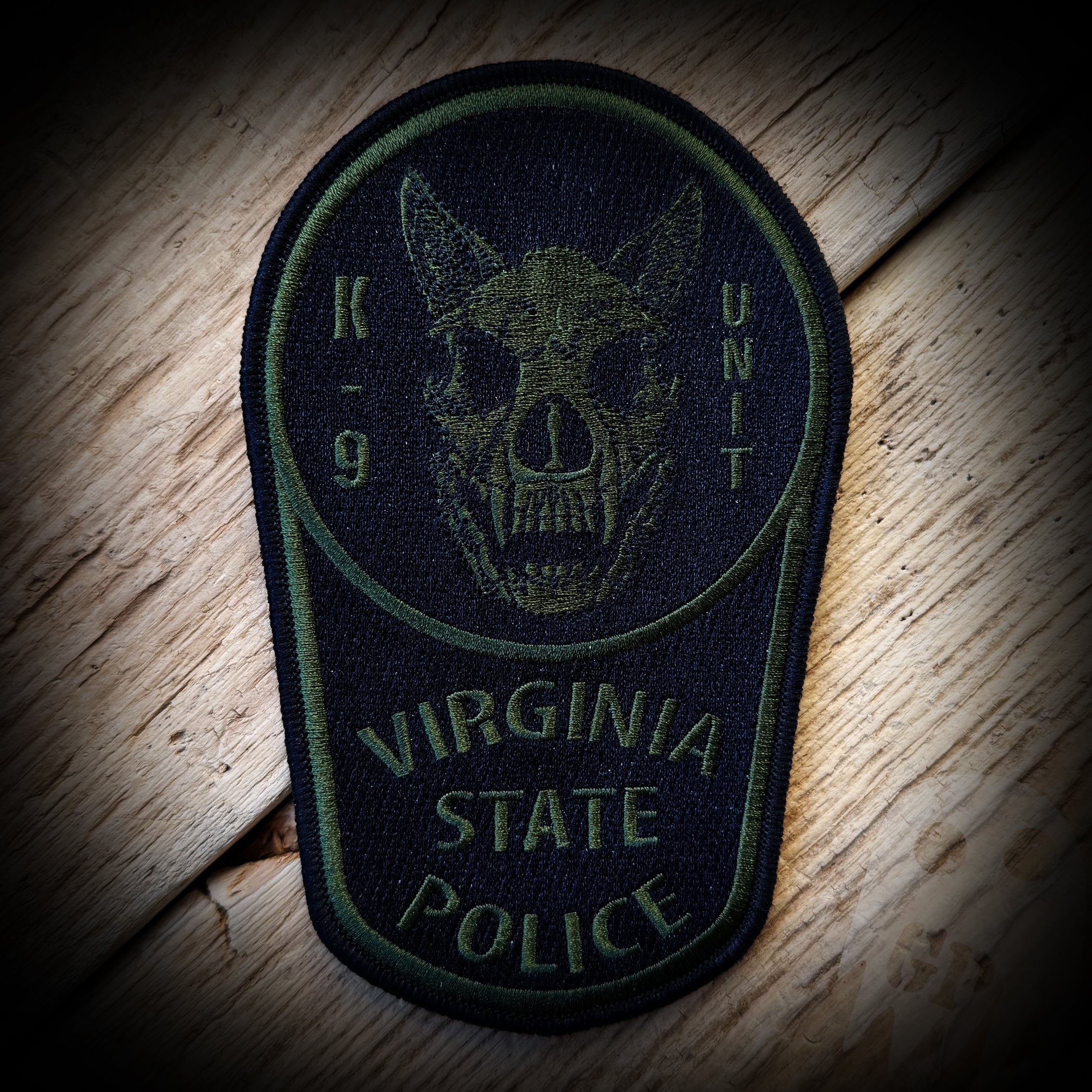 K9 - Virginia State Police K9 Unit Patch