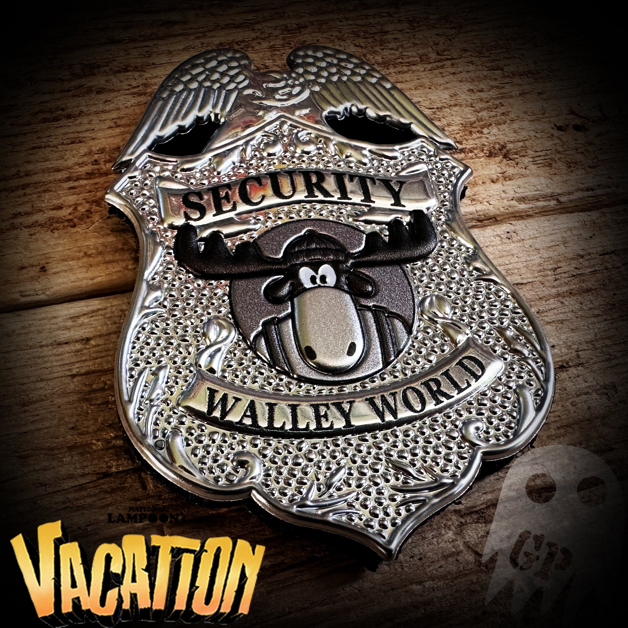 BADGE - Walley World Security Badge - National Lampoon's Vacation – GHOST  PATCH