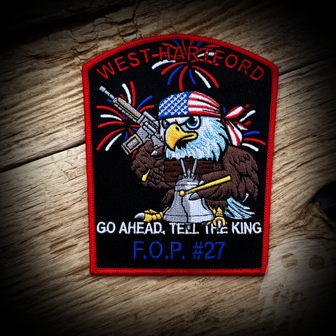 Fourth 2024 - West Hartford, CT PD 2024 4th of July patch