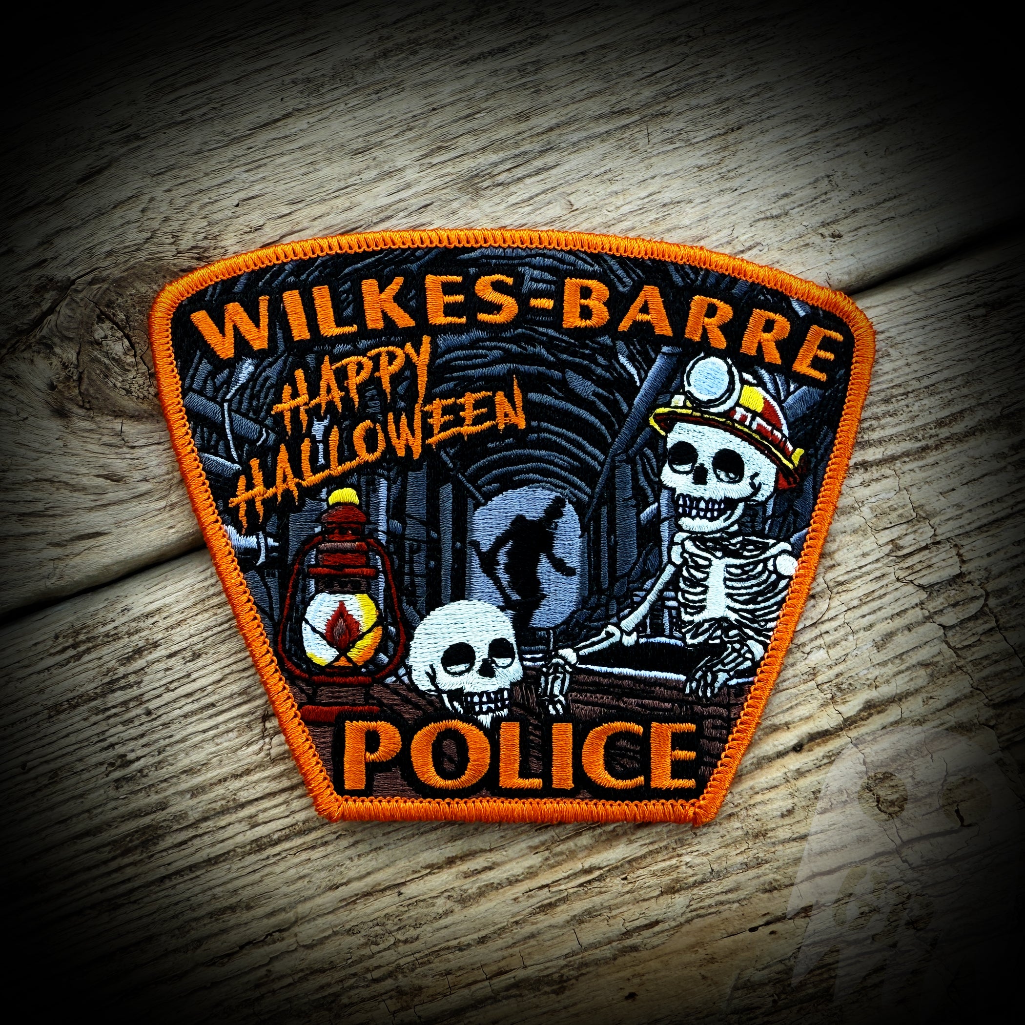 PATCH 2024 Halloween - Wilkes Barre, PA PD 2024 Halloween Patch