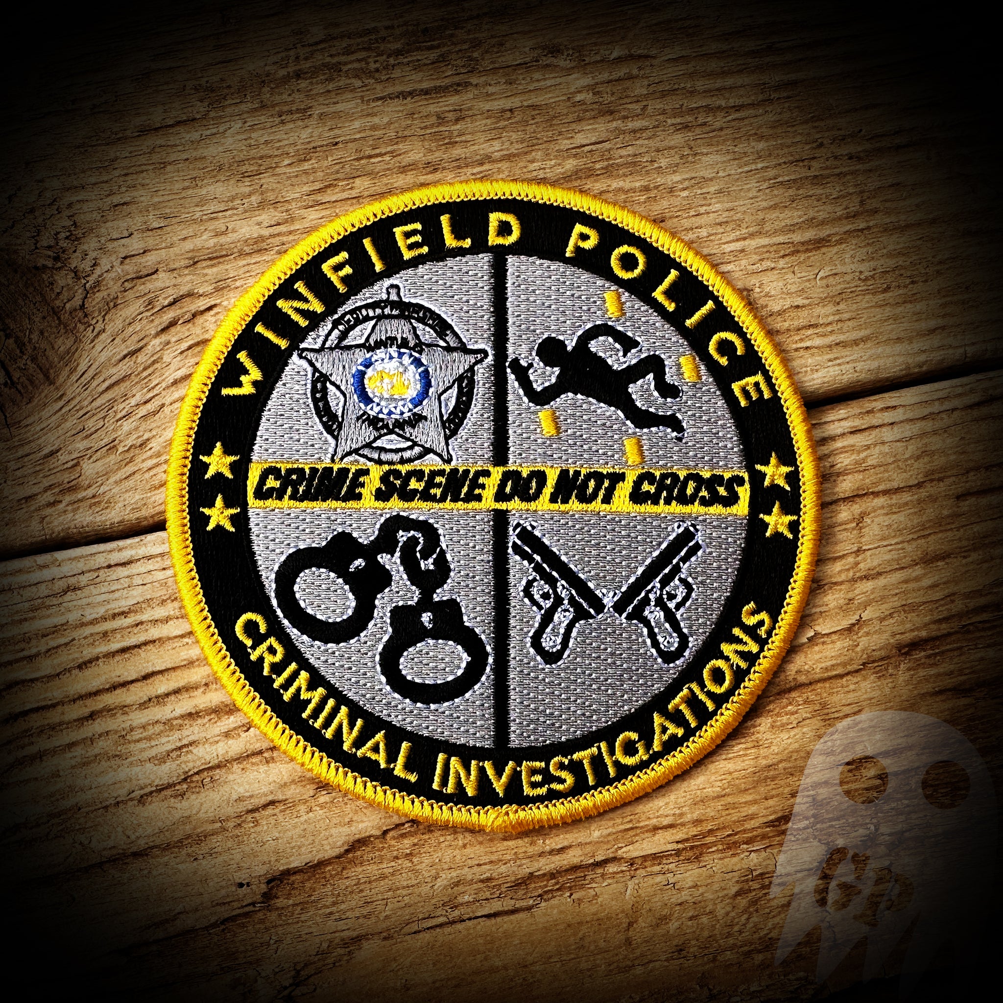 Wind Point Police Patch PATCH - Winfield, IN PD Criminal Investigations Patch - Authentic ...