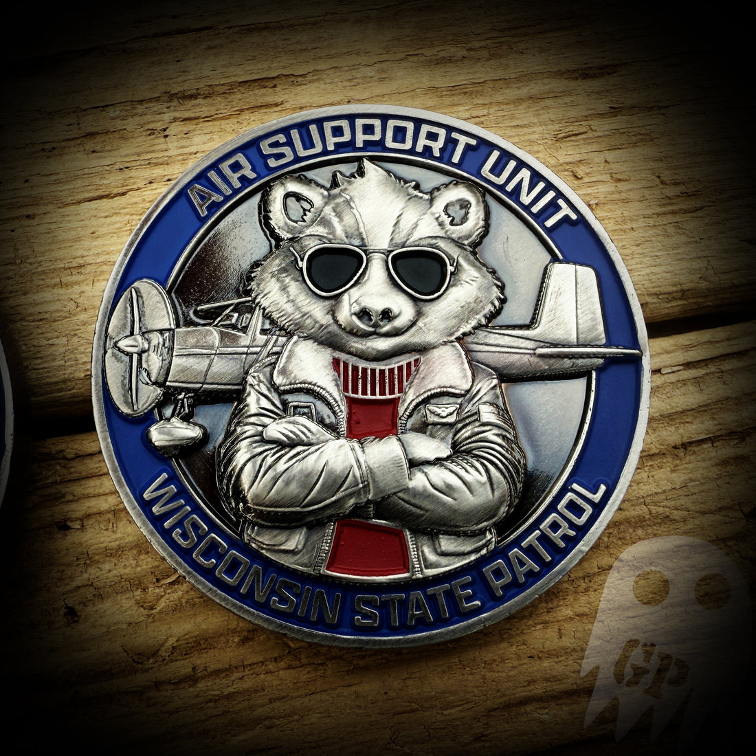 Wisconsin State Patrol - Air Support Unit Coin – GHOST PATCH
