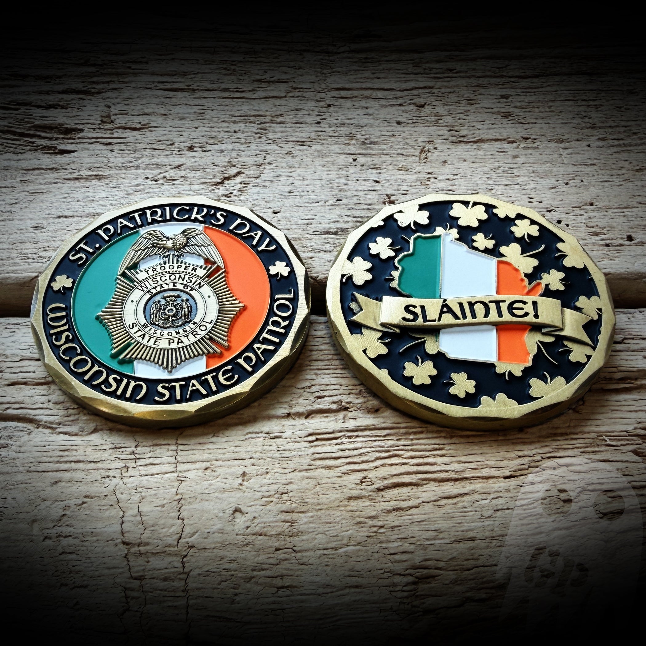 COIN 2026 Irish - Wisconsin State Patrol 2026 Irish Coin