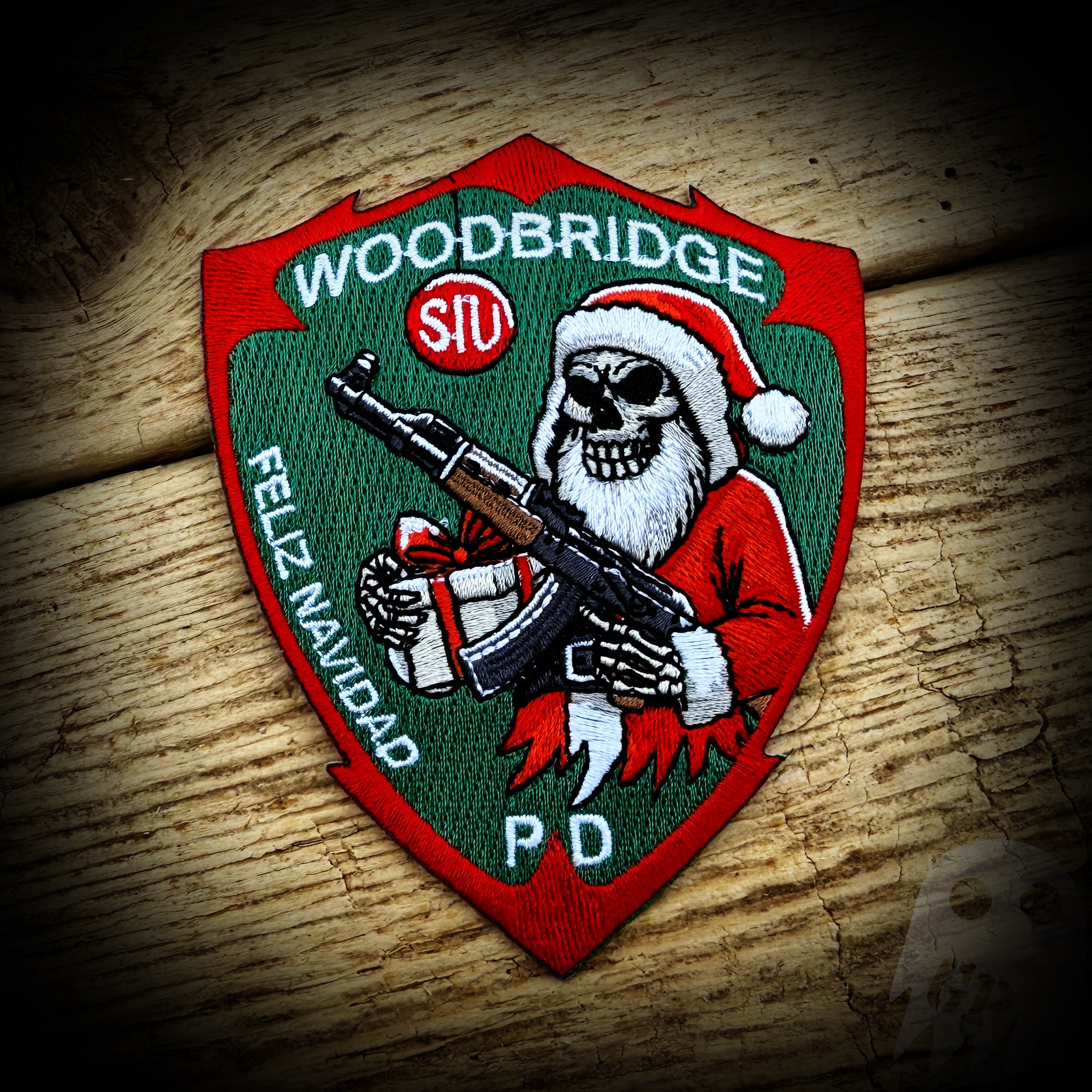 2024 Christmas - Woodbridge Twp, NJ PD SIU 2024 Christmas Patch