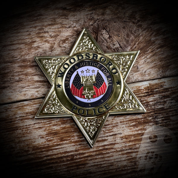 #84 - Woodsboro Police Department - Scream - You get BOTH Patch and Badge