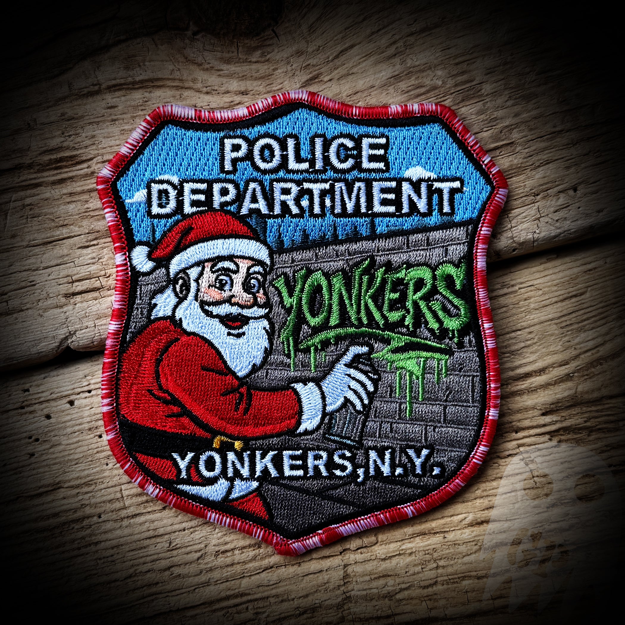 2025 Christmas - Yonkers, NY PD 2025 Christmas Patch