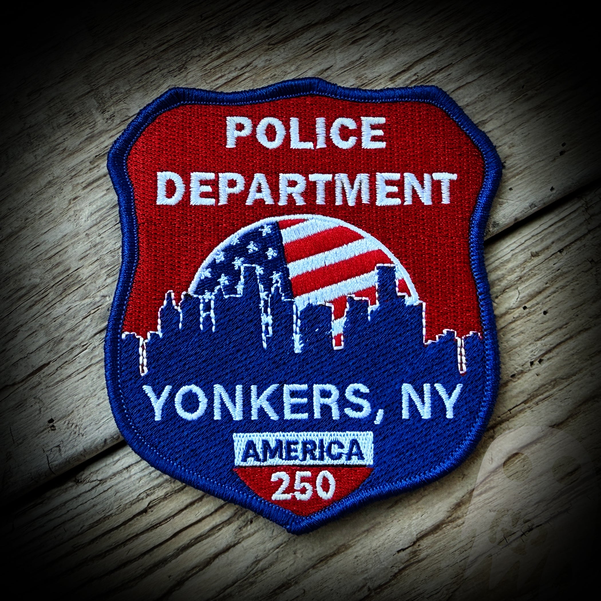 America 250 - Yonkers, NY PD Commemorative 250th Anniversary of America Patch