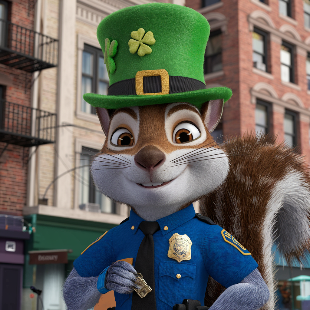 COIN 47th Precinct - Big Agency 47th Precinct 2025 Irish SECRET SQUIRREL COIN (NOT PHOTO SHOWN)