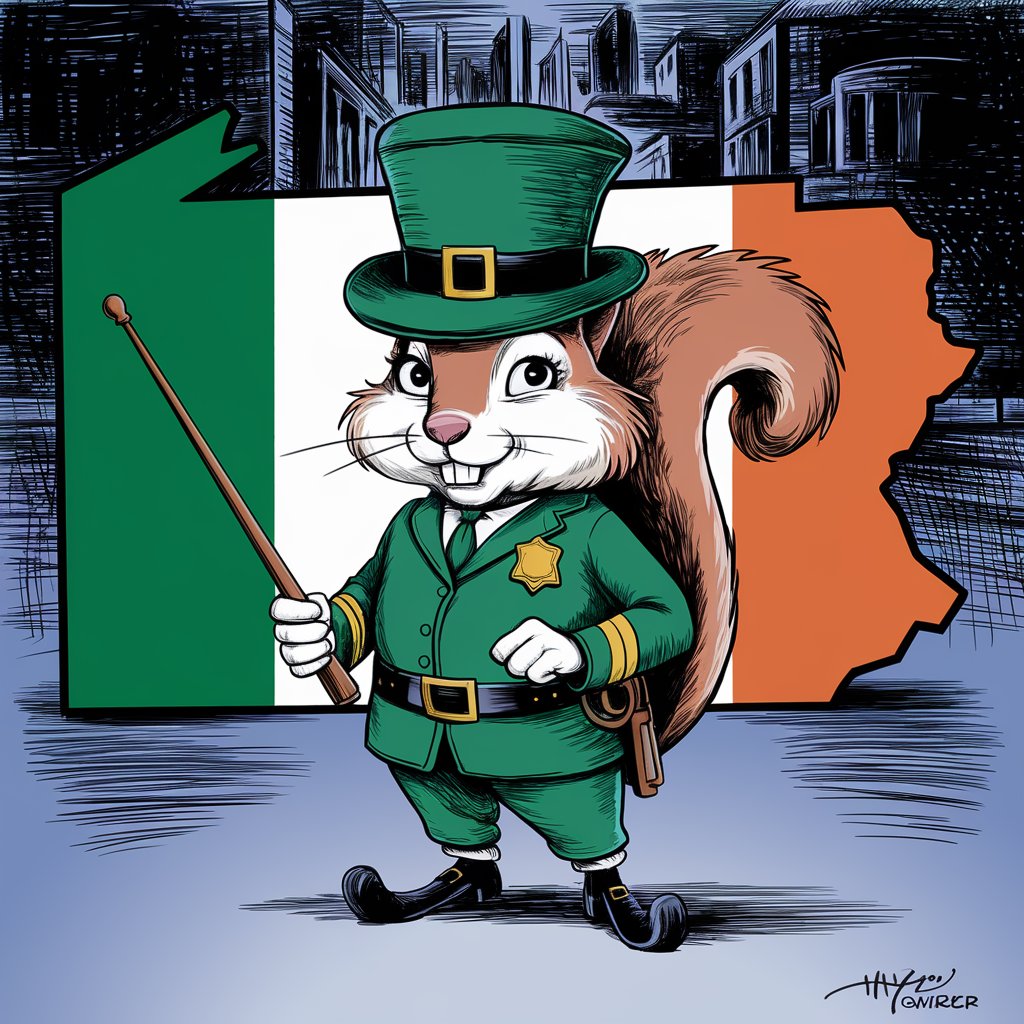 2025 Irish - Keystone SECRET SQUIRREL patch (NOT PHOTO SHOWN)