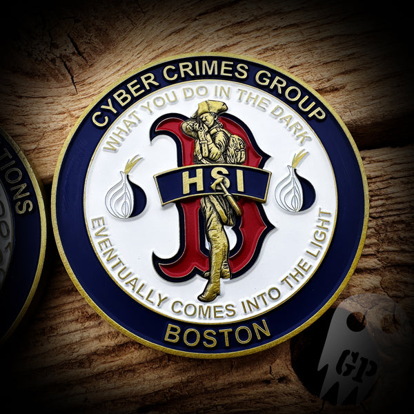 Cyber Crime - Boston HSI Cyber Crime Group Coin