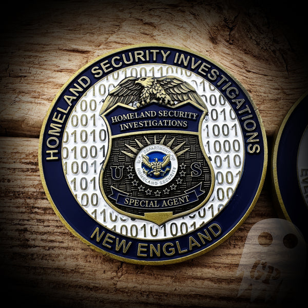 Cyber Crime - Boston HSI Cyber Crime Group Coin