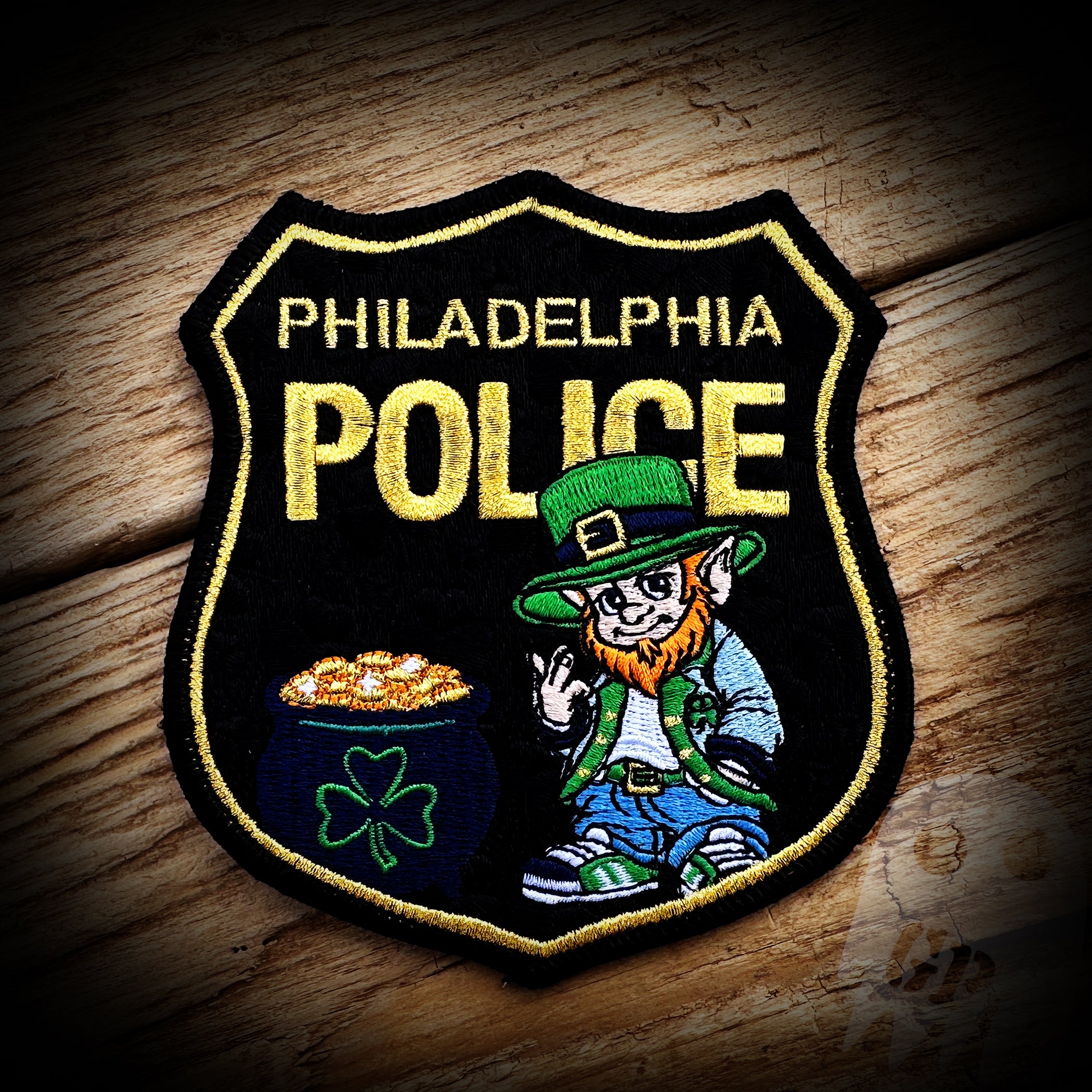 2024 St. Patrick's Day Patch - Philadelphia, PA PD 2024 St. Patrick's Day Patch