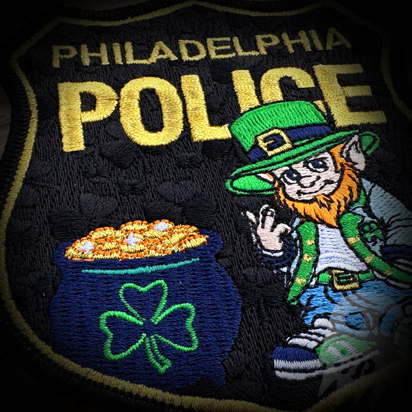 2024 St. Patrick's Day Patch - Philadelphia, PA PD 2024 St. Patrick's Day Patch