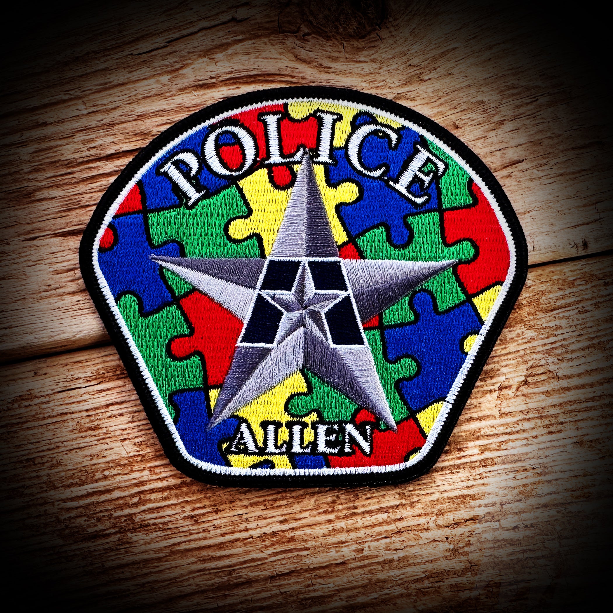 Allen Patch Allen, TX Police Department - Autism Fundraiser - Authentic – GHOST PATCH