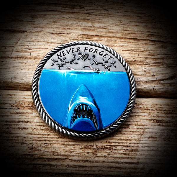 COIN - Amity Police Department Memorial Coin - Jaws