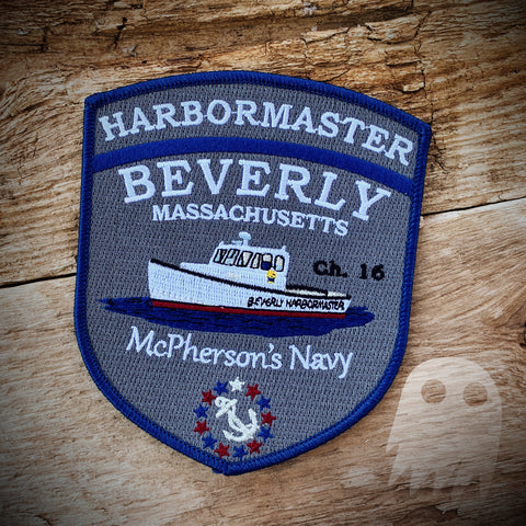 FUNDRAISER Beverly Harbormaster Patch & Sticker