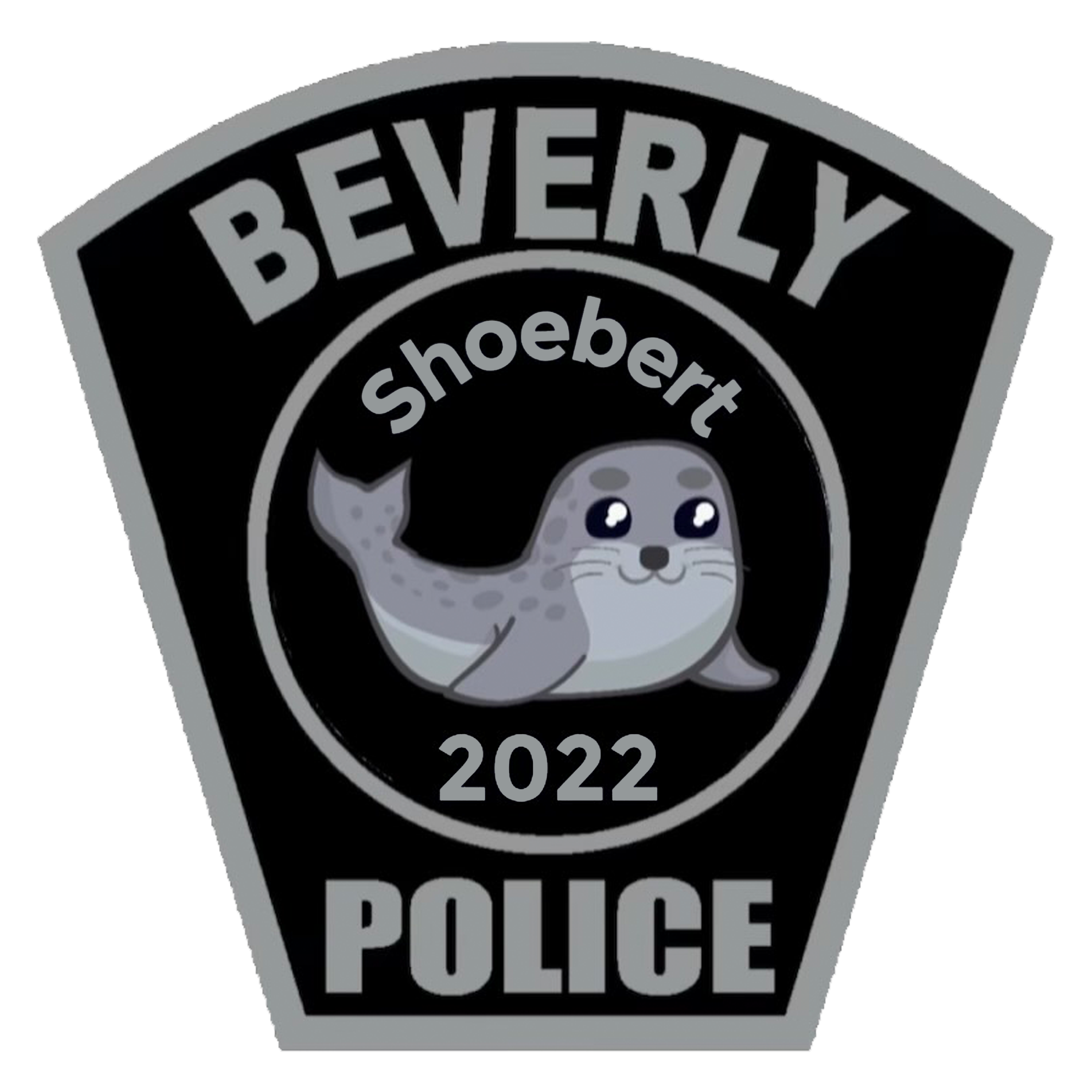 Beverly, MA PD Shoebert DECAL