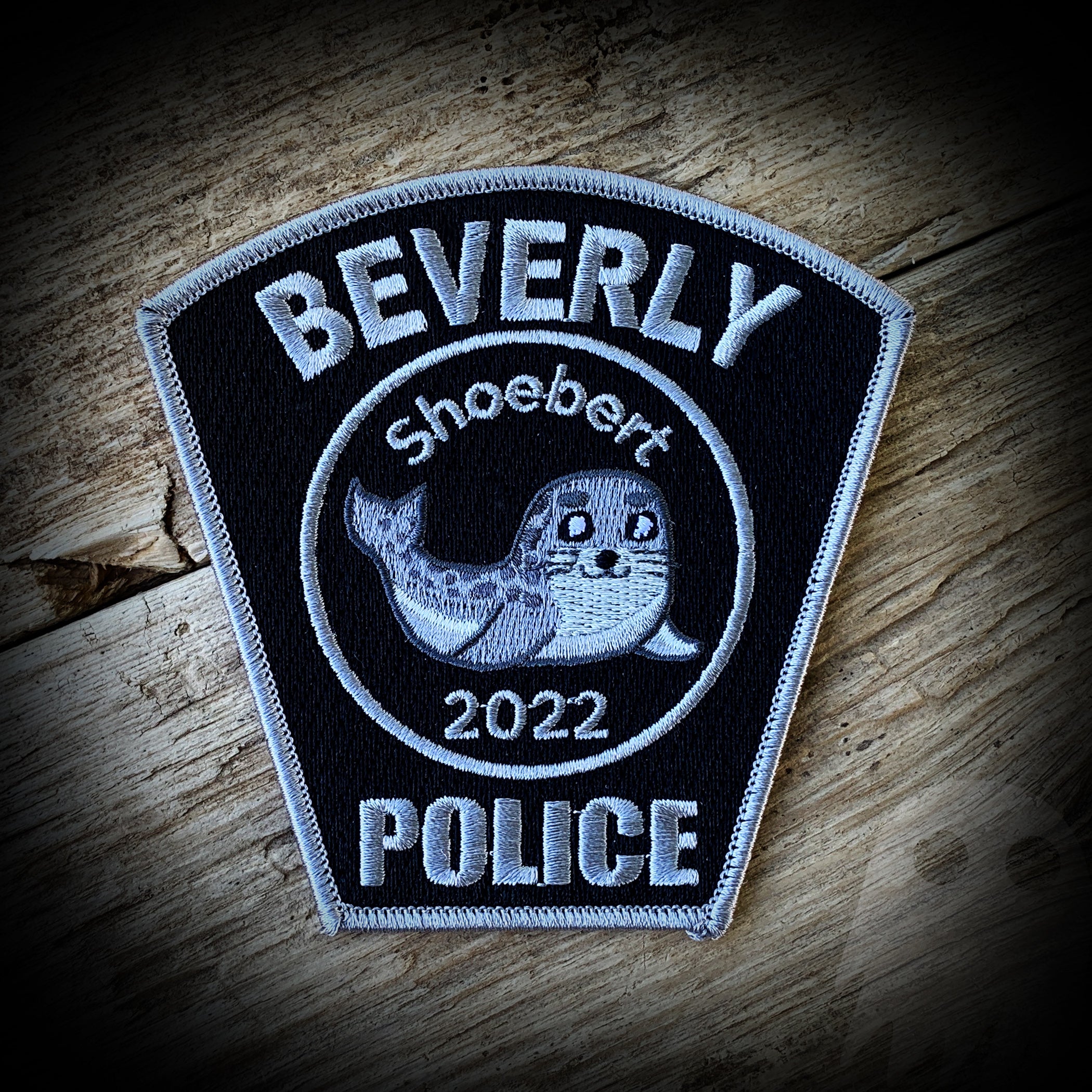 Beverly, MA PD Shoebert PATCH - Authentic