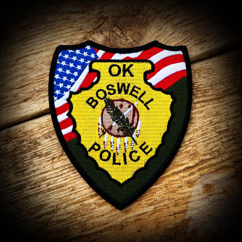 Boswell, OK Police Department NEW Standard Issue - Authentic