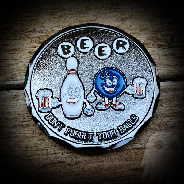Bowling Drink Decision Coin