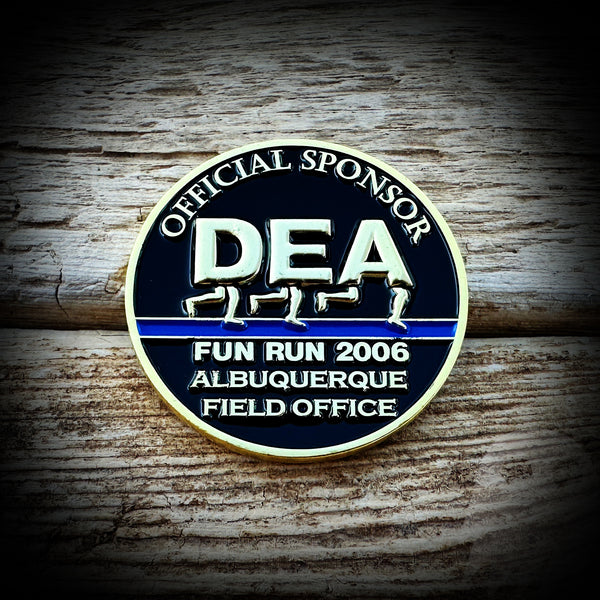 Official DEA Albuquerque Field Office Fun Run Coin - Breaking Bad