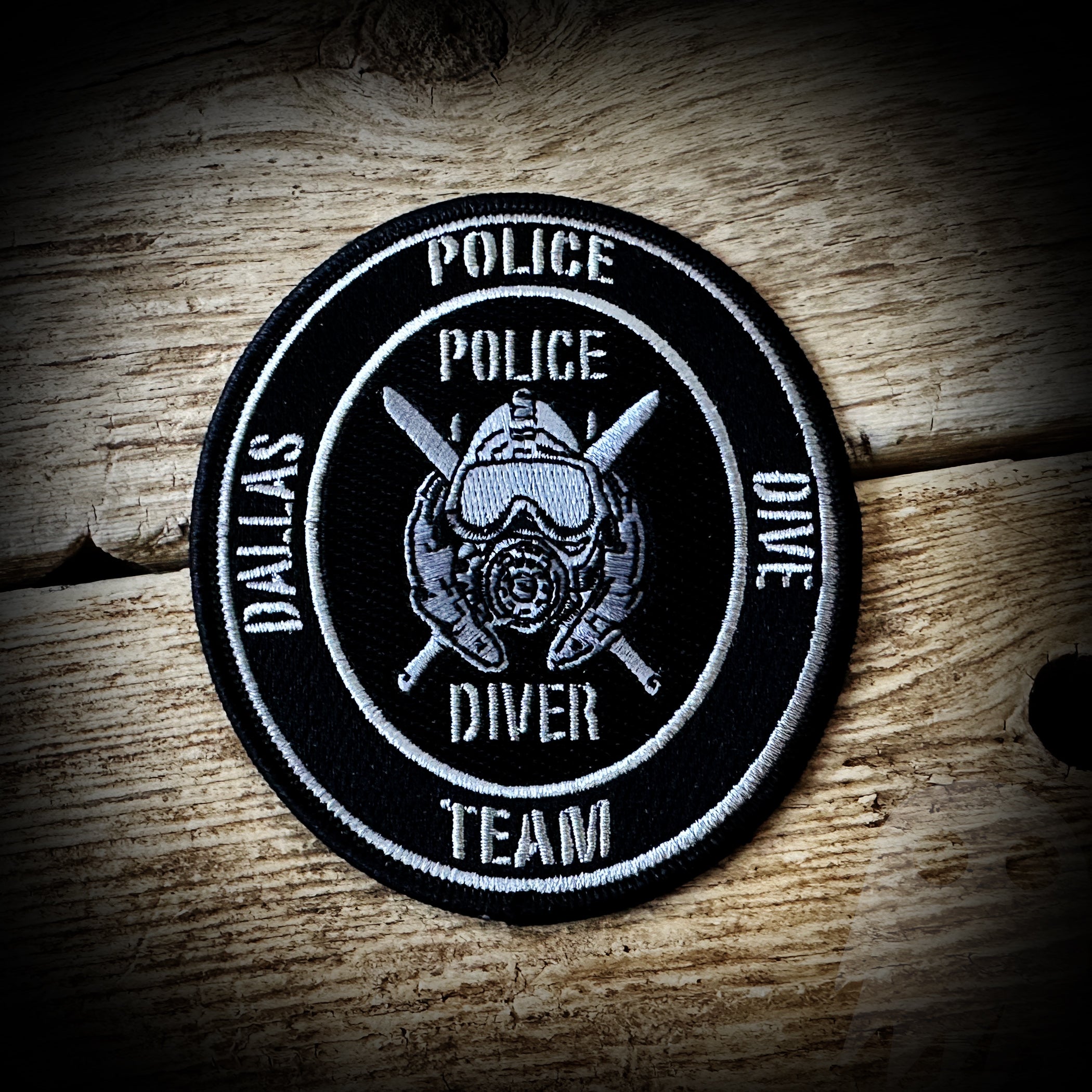 Dallas, TX PD Dive Team Patch - Authentic